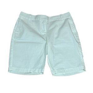 Liz Claiborne White Jackie Bermuda Shorts, 10P